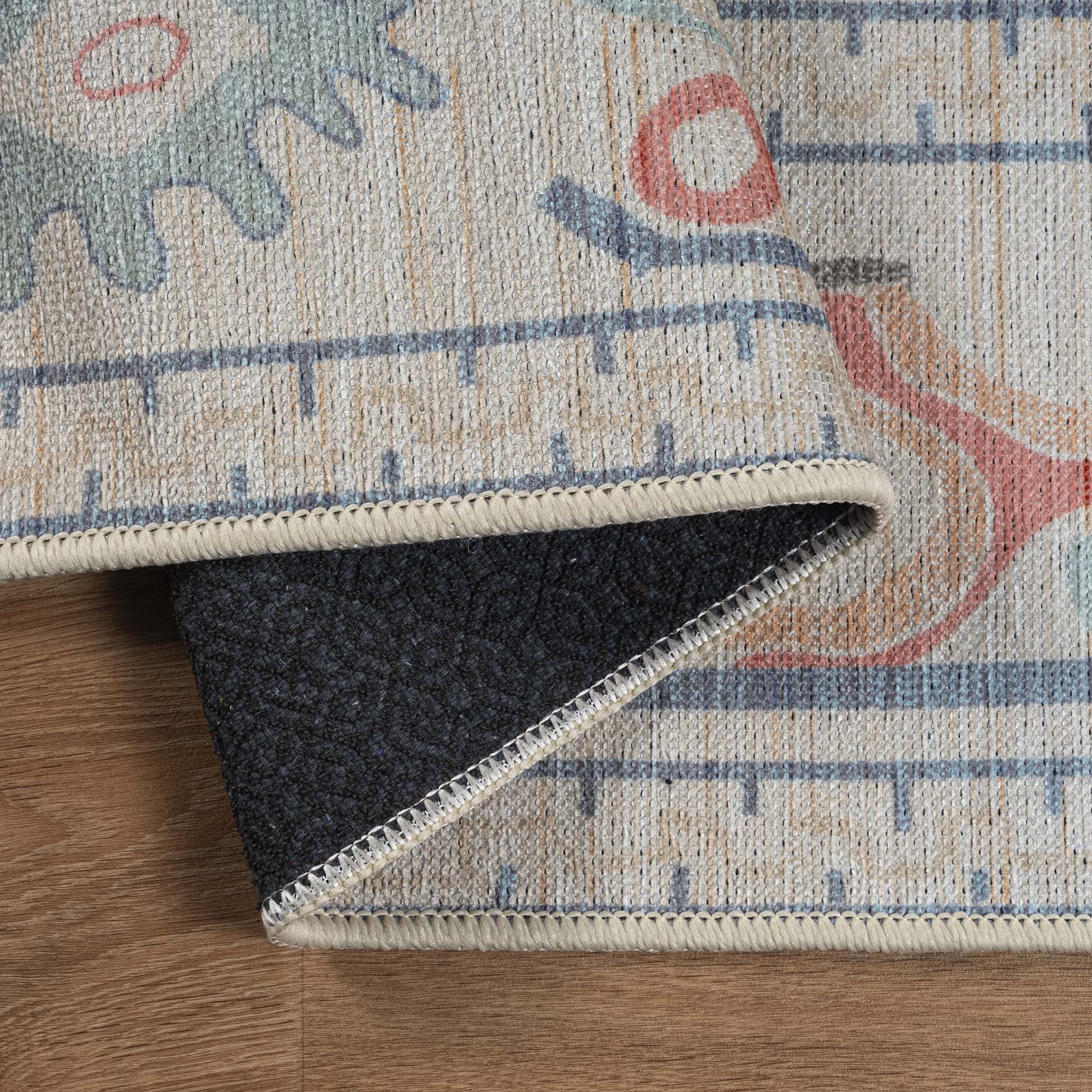 Beige Oushak Area Washable Rug - Gionara
