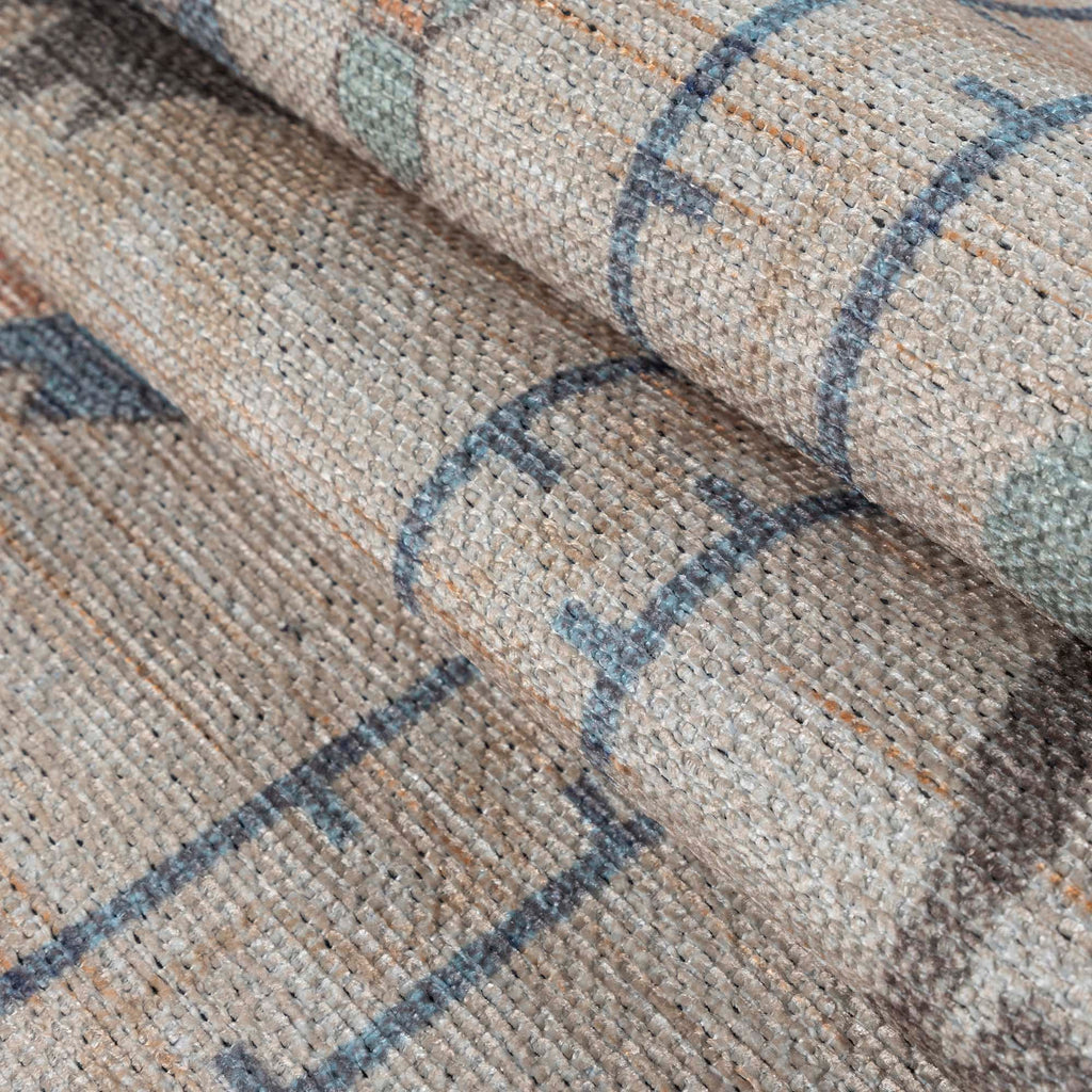 Beige Oushak Area Washable Rug - Gionara