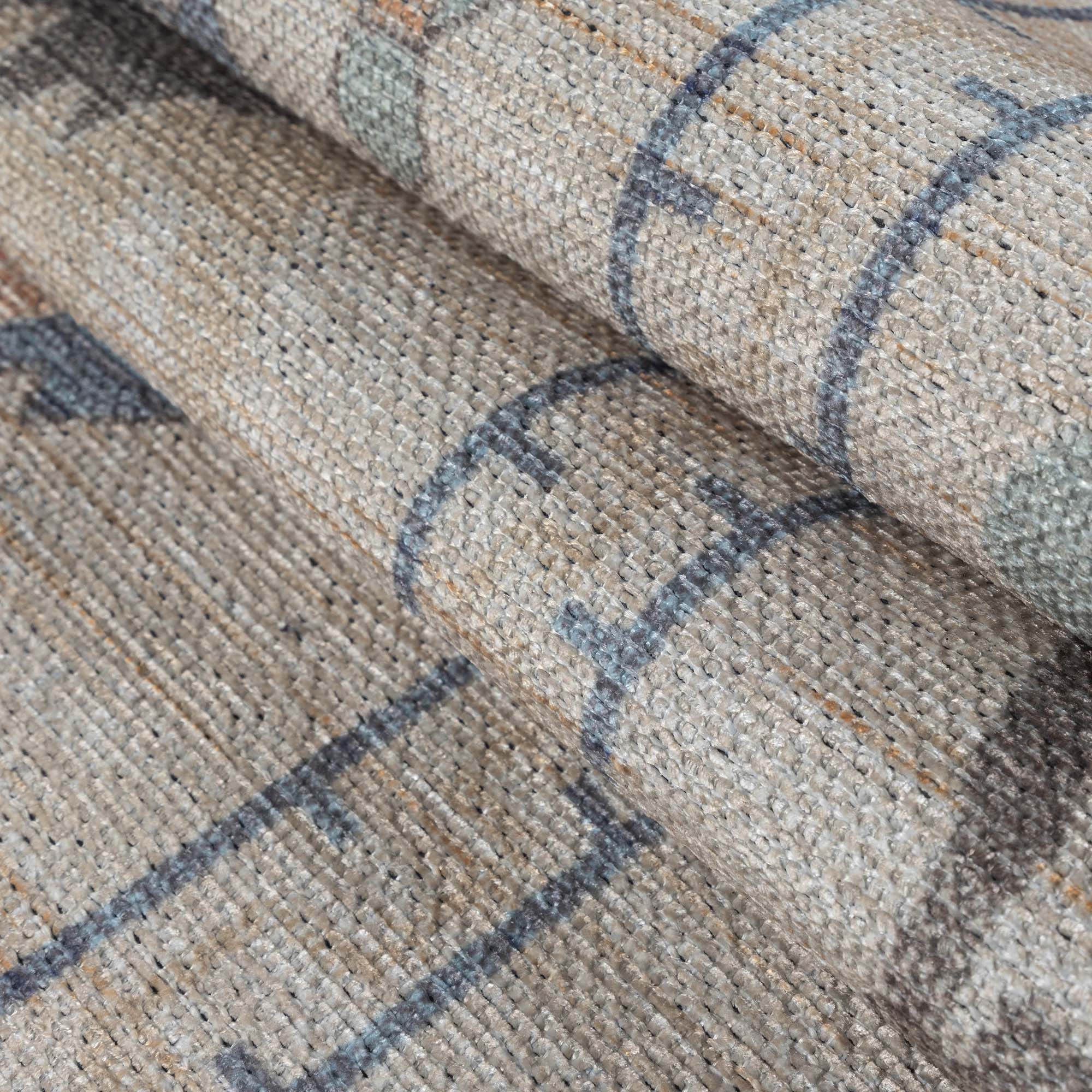 Beige Oushak Area Washable Rug - Gionara